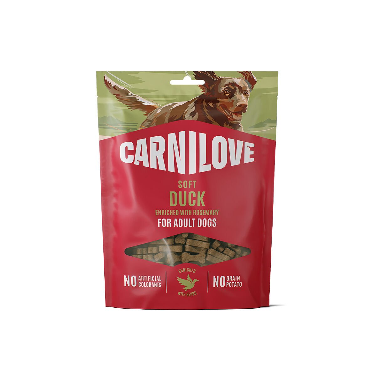 Carnilove Dog Soft Snack Duck with Rosemary 200 g