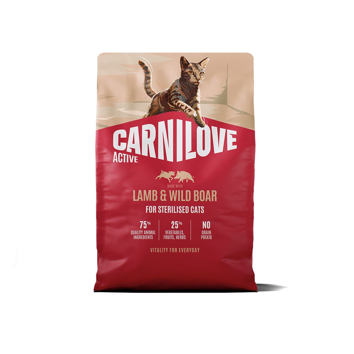 Carnilove Cat Active Sterilised Lamb & Wild boar