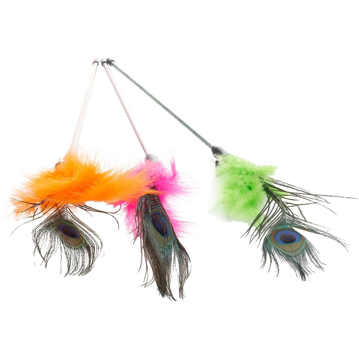 Cat Dangler Feathers 36cm