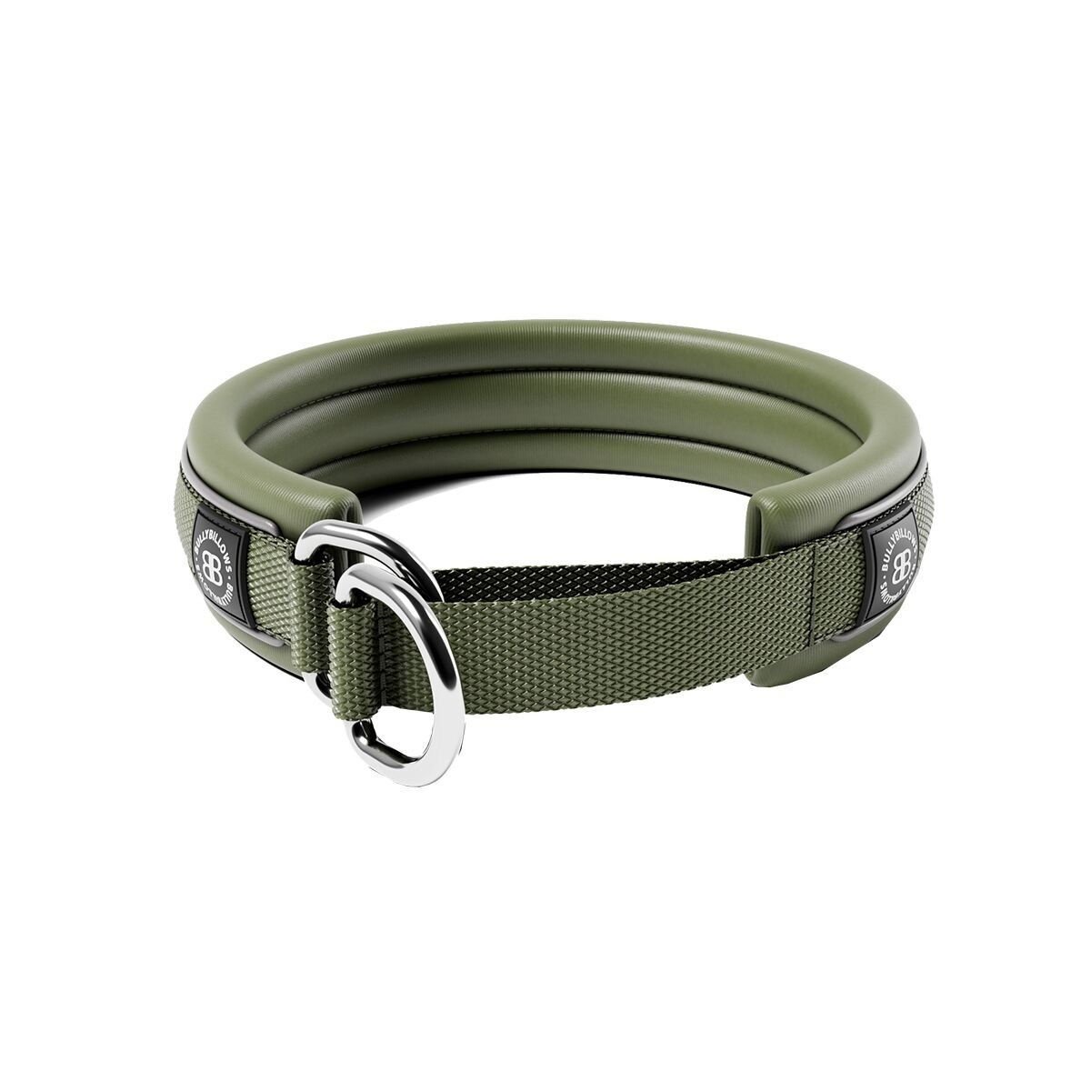 BullyBillows puolikiristävä panta pehmustettu 3 cm, khaki