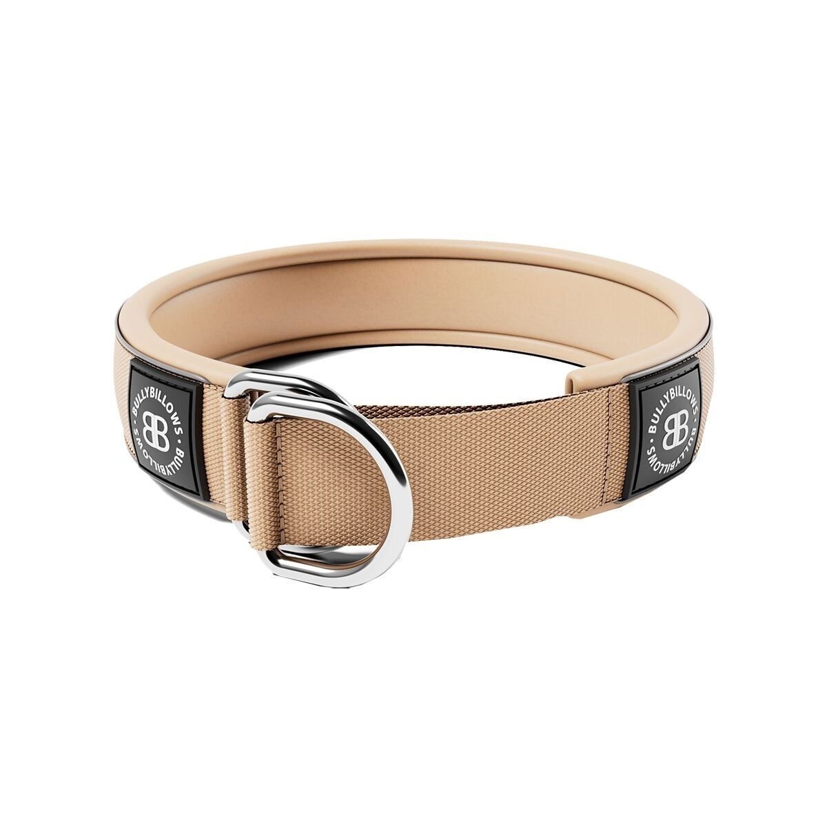 BullyBillows puolikiristävä panta pehmustettu 5 cm, beige