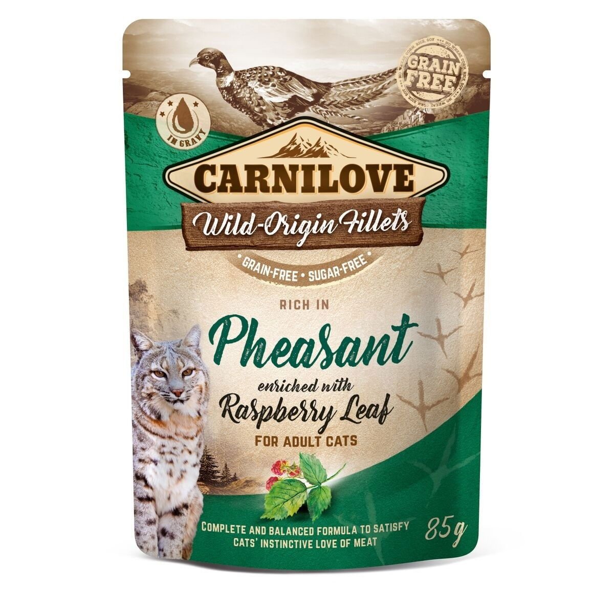 Carnilove Cat Fasaani & Vadelmanlehti 85 g