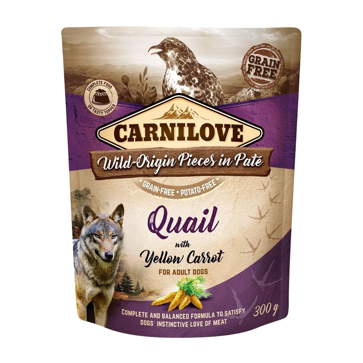 Carnilove Dog Pouch Viiriäinen 300g