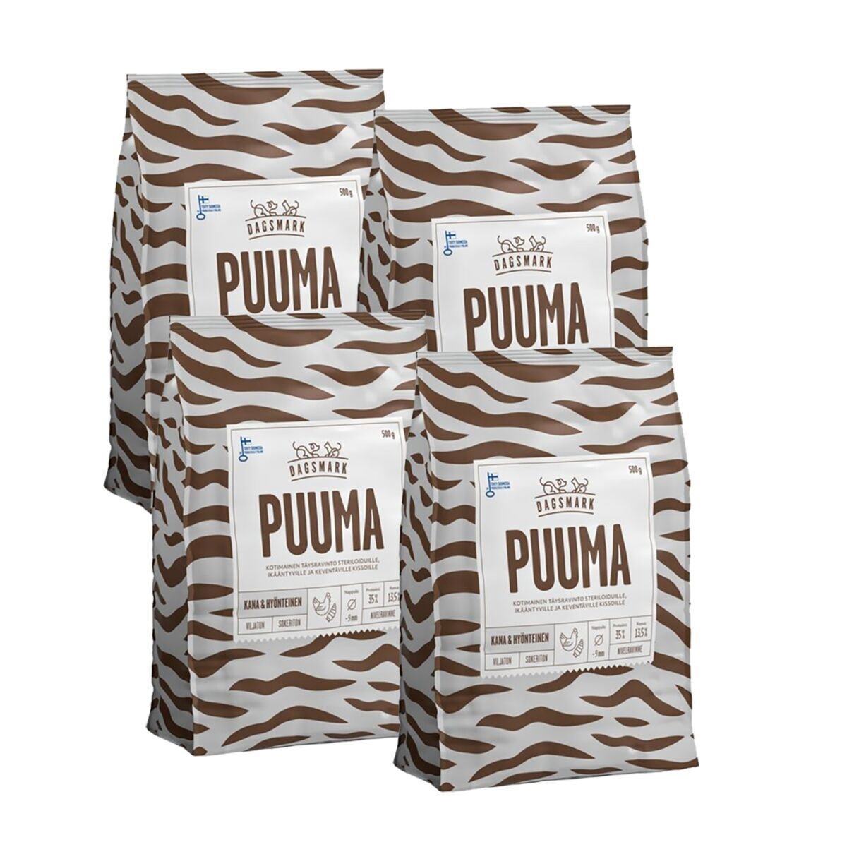 Dagsmark Puuma 4x500 g