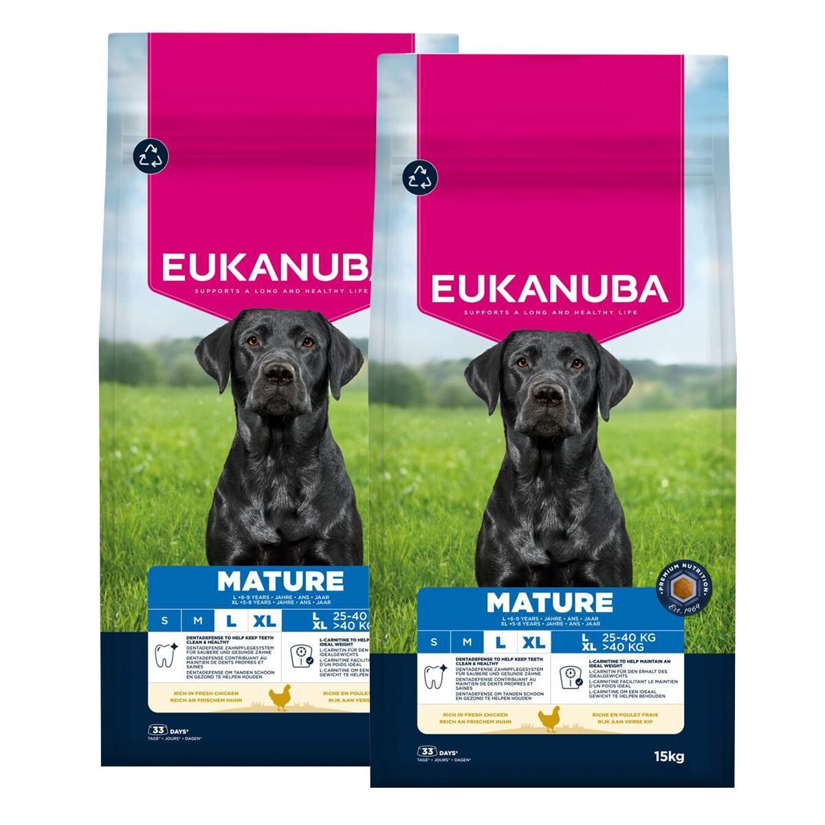 Eukanuba Dog Mature Large 2 x 15kg