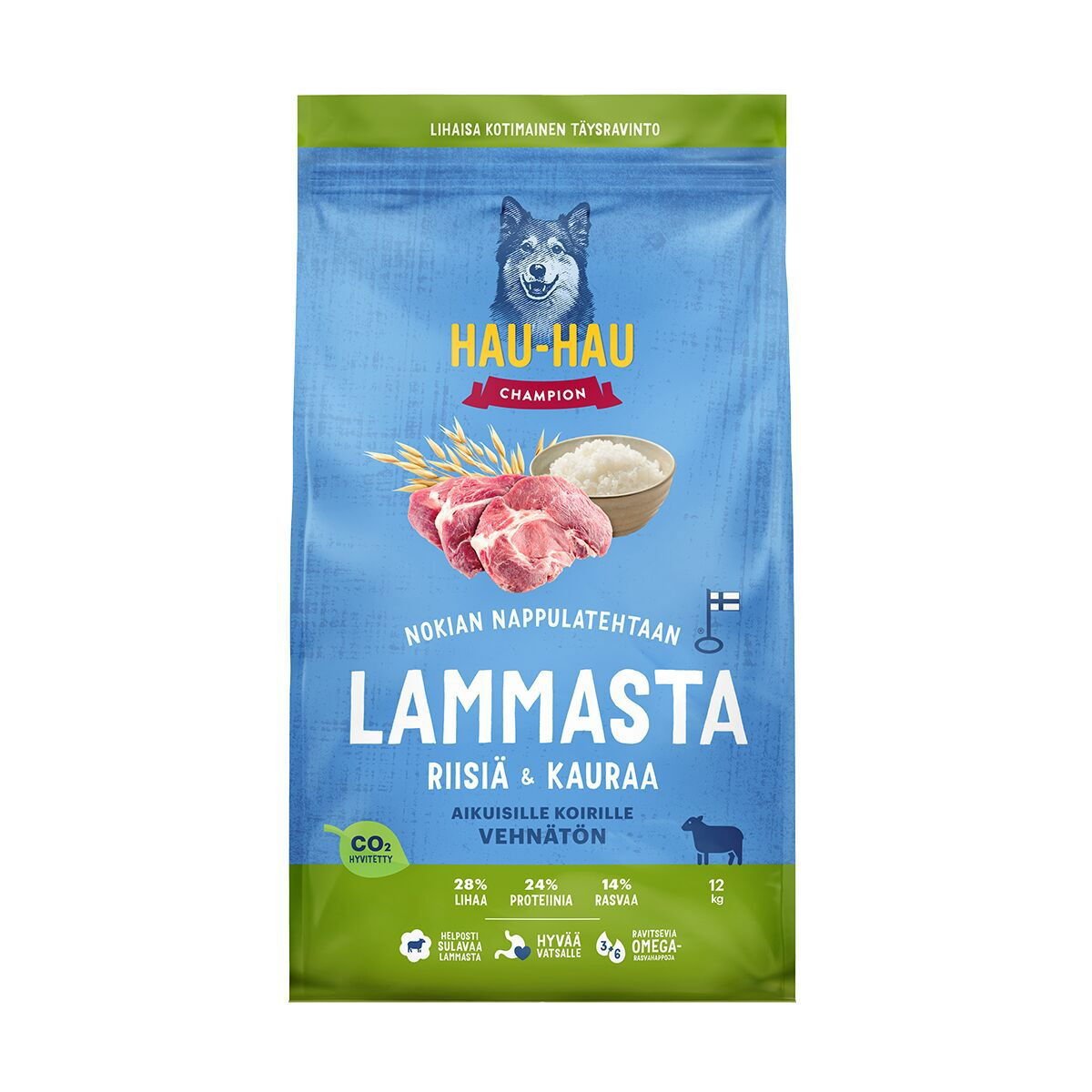 Hau-Hau Champion Lammas, riisi ja kaura