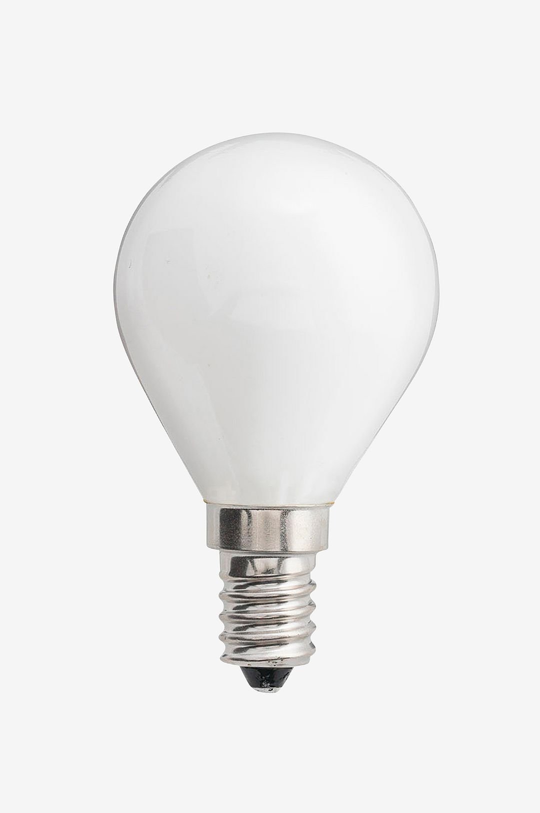 Lamppu E14 LED 3-portainen himmennettävä pallolamppu, opaali 0,4-5 W