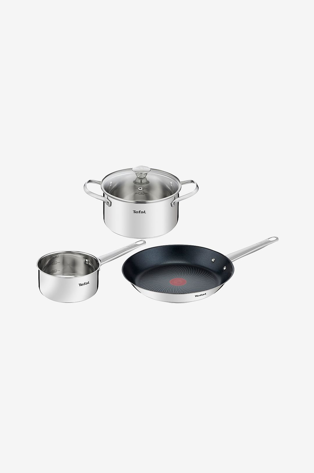 Tefal Cook Eat Set, 4 osaa - ruostumatonta terästä