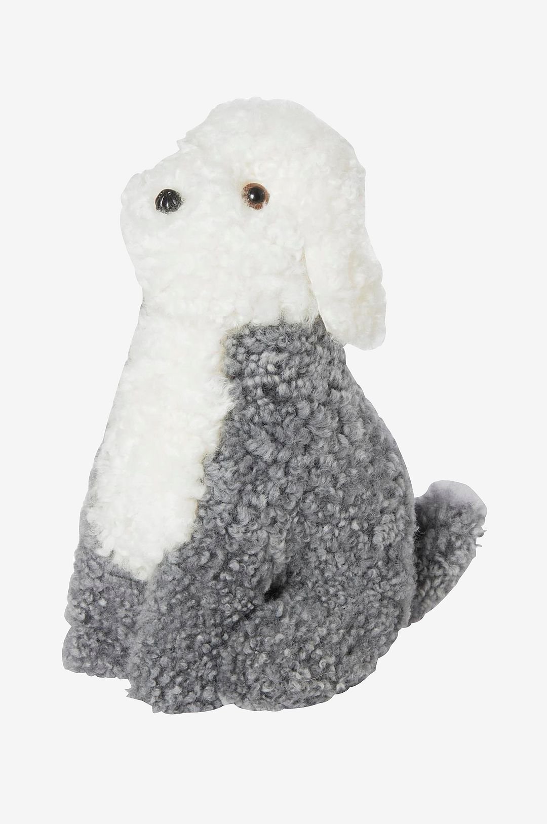 Pehmoeläin Snowy Curly-lampaannahkaa