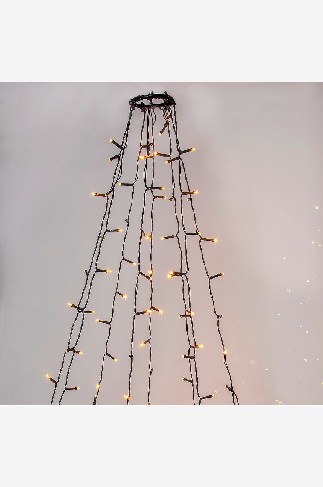 Star Trading Joulukuusenvalot Golden Warm White 200 cm