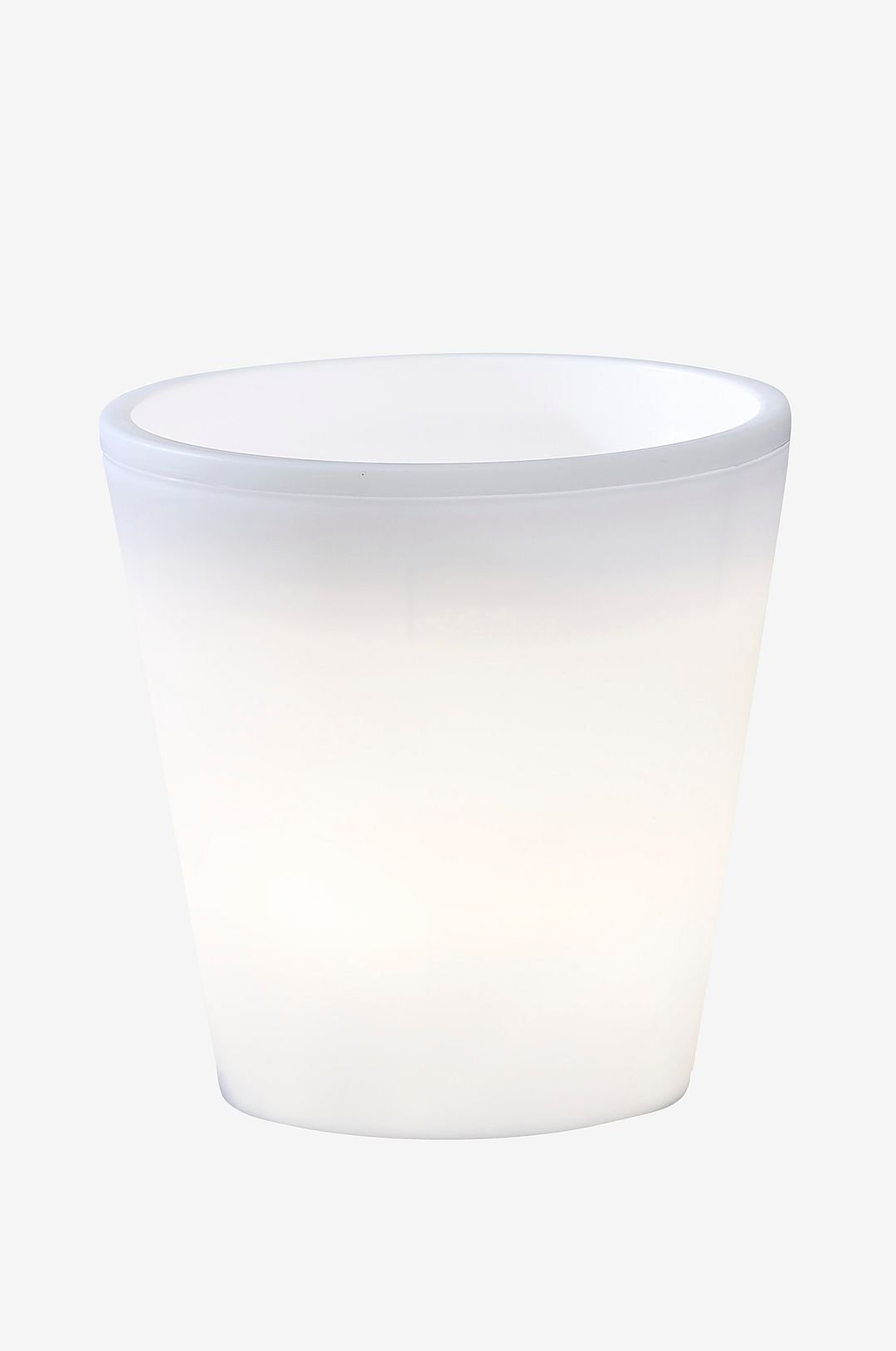 Konstsmide Kukkaruukku Assisi pieni, LED, 28 cm