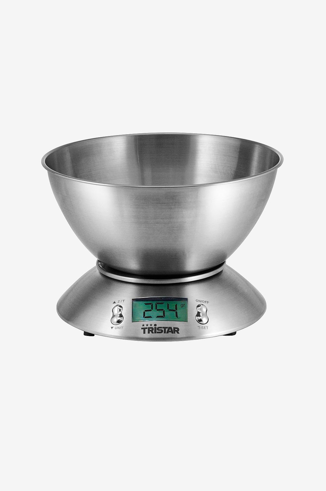KW 2436 keittiövaaka, jossa ruostumaton kulho