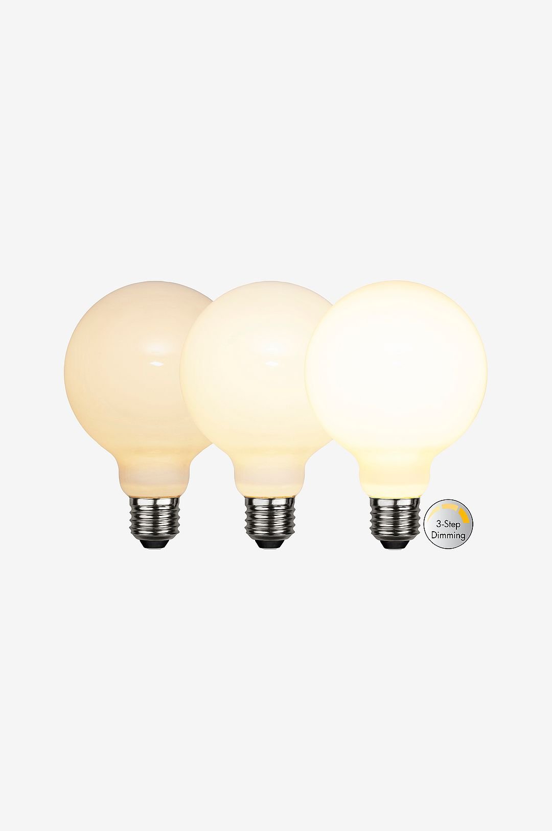 Star Trading LED-valonlähde E27 G95, Opaque Filament, RA90, 3-step