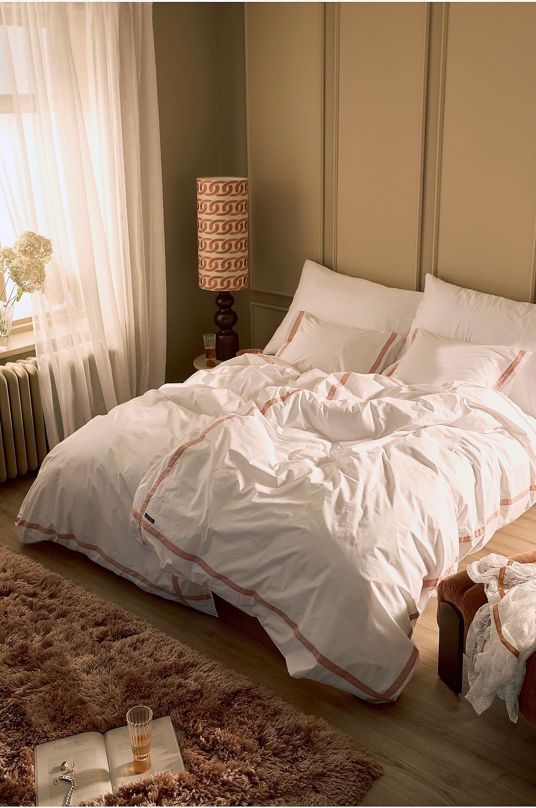 Vuodevaatesetti Grand puuvilla percale