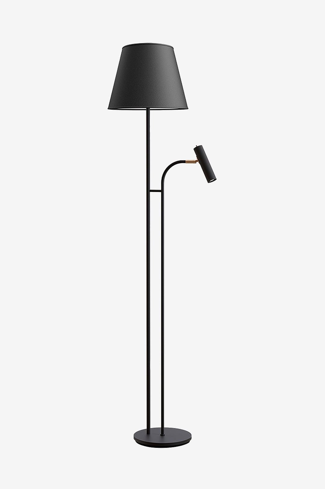 Lattiavalaisin Slender, ei varjostinta