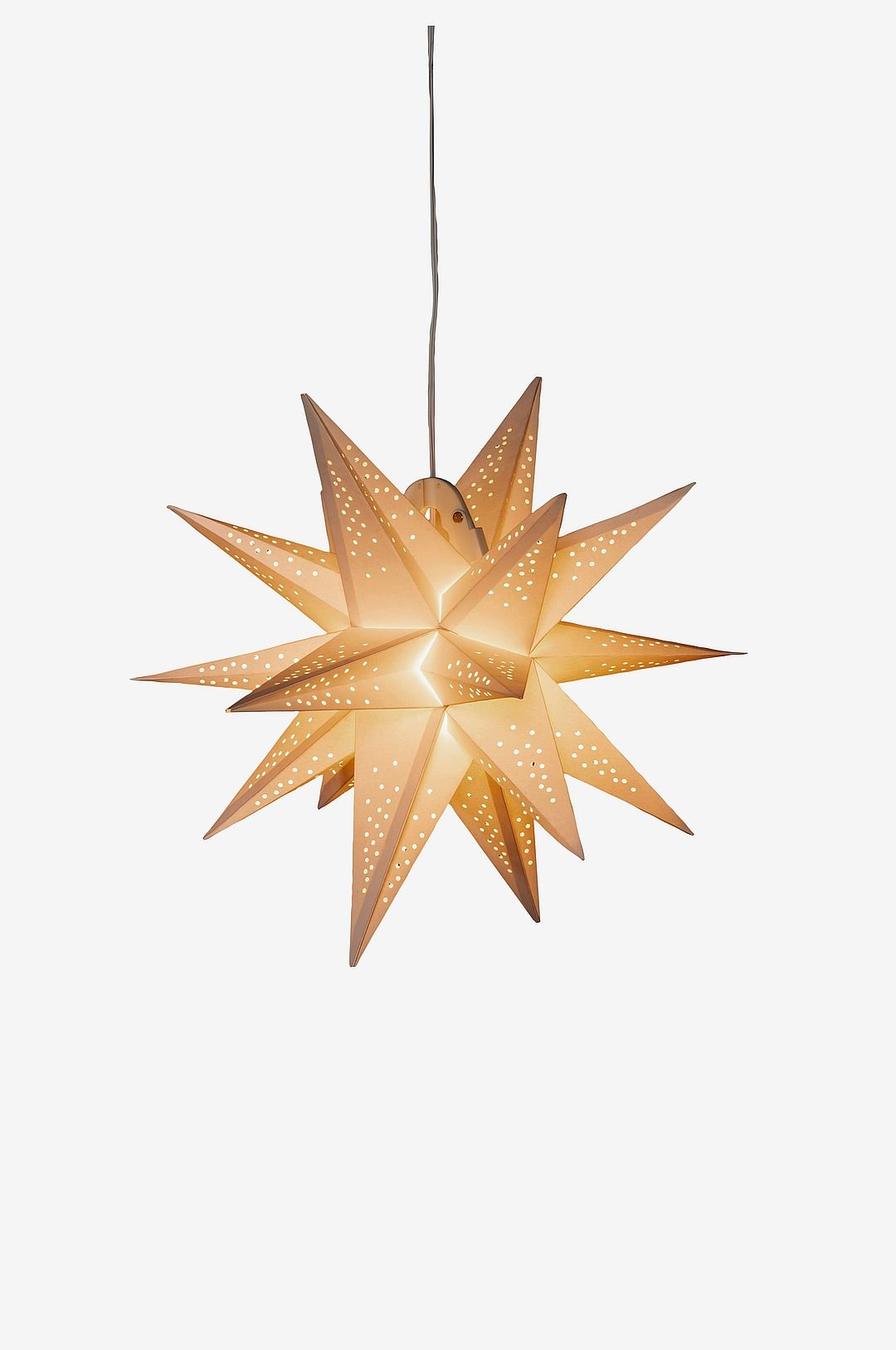 Konstsmide 3-D paperitähti LED, korkeus 45 cm