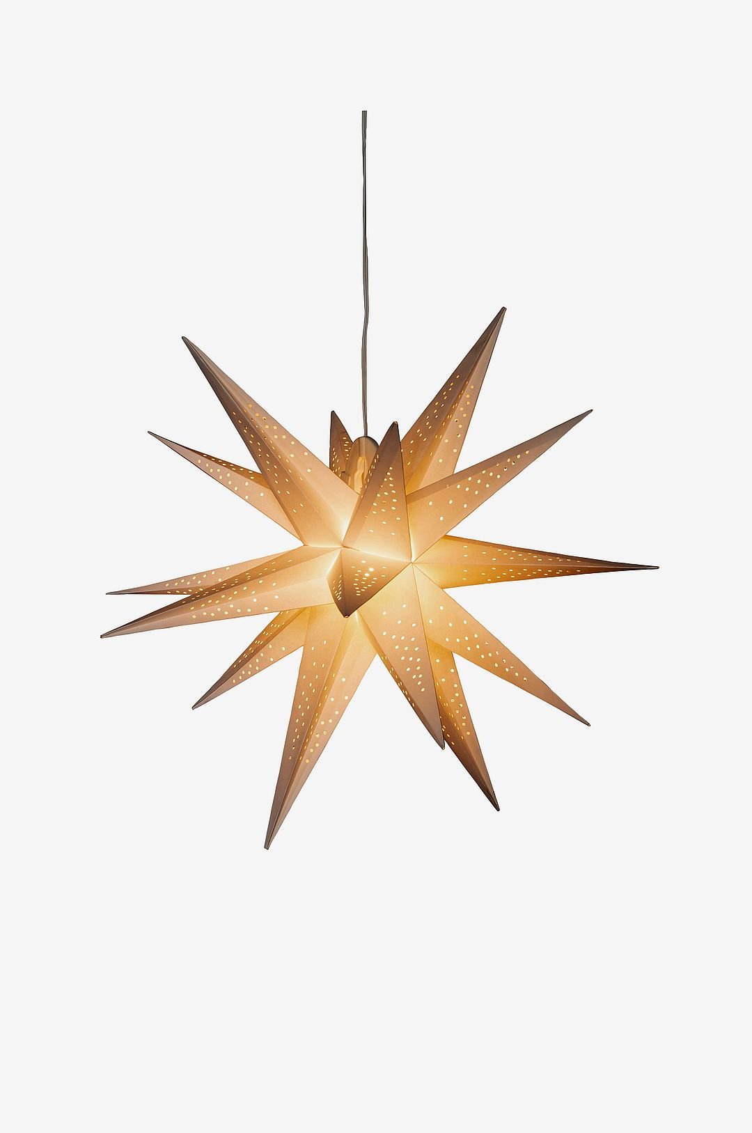 Konstsmide 3-D paperitähti LED, korkeus 60 cm
