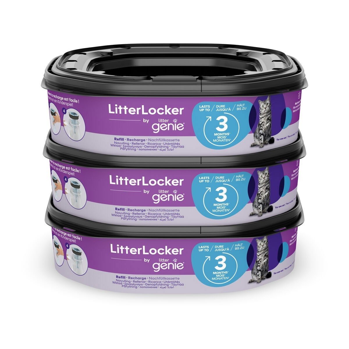 LitterLocker Genie Täyttörulla 6 m
