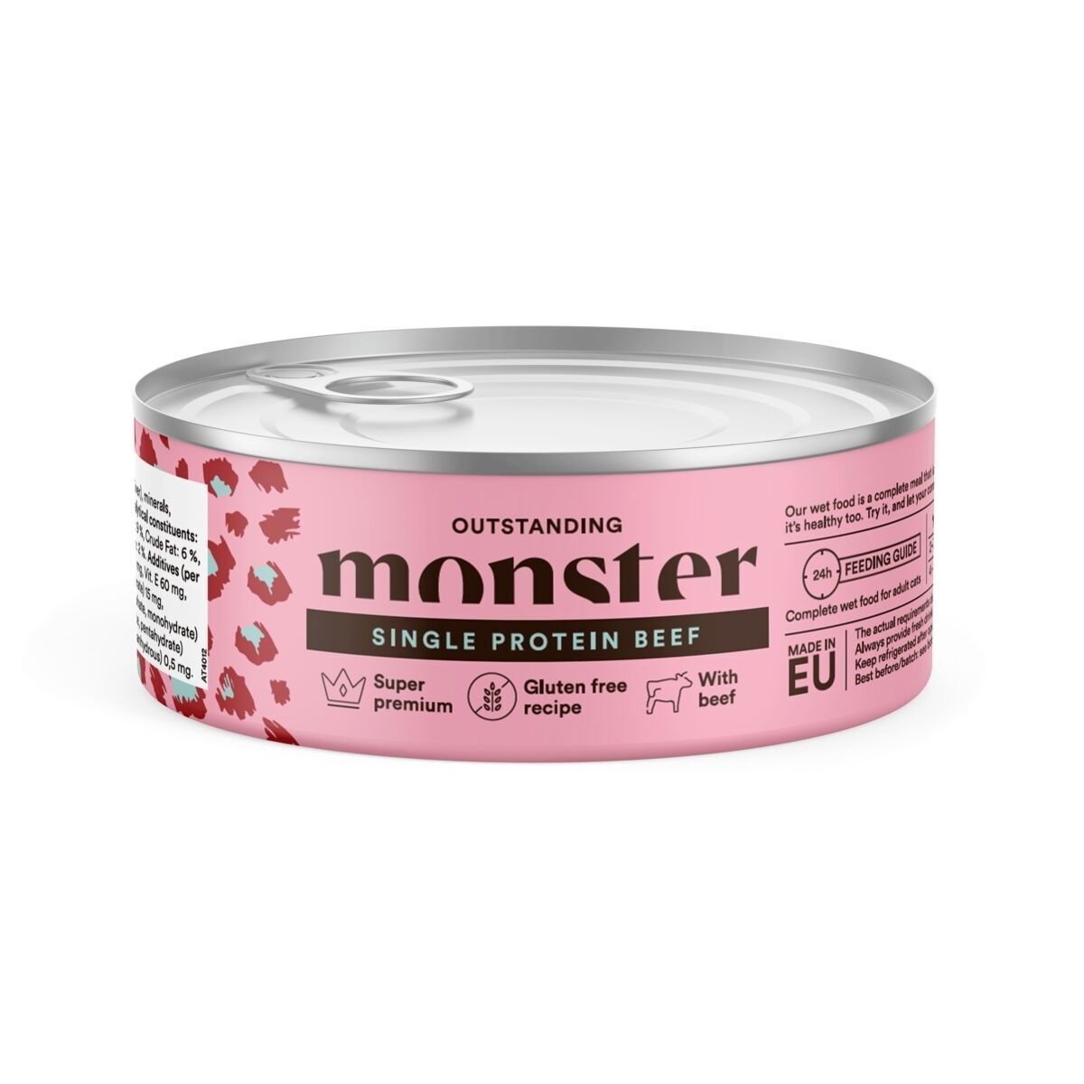 Monster Cat Adult Single Protein Nauta 100g