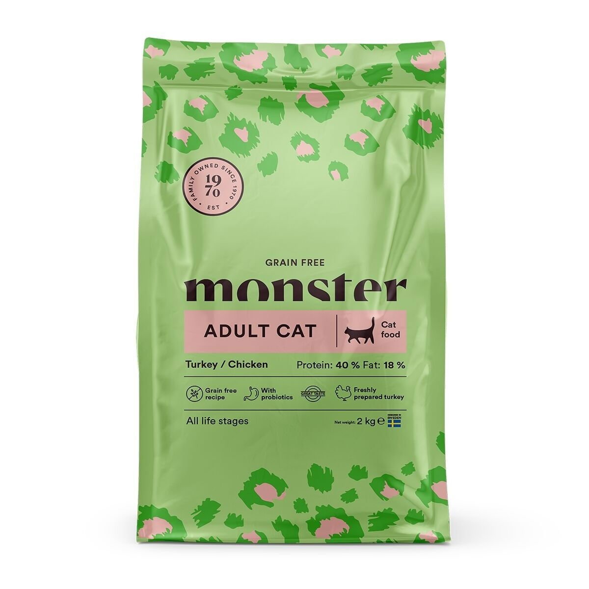 Monster Cat Grain Free Kalkkuna & Kana