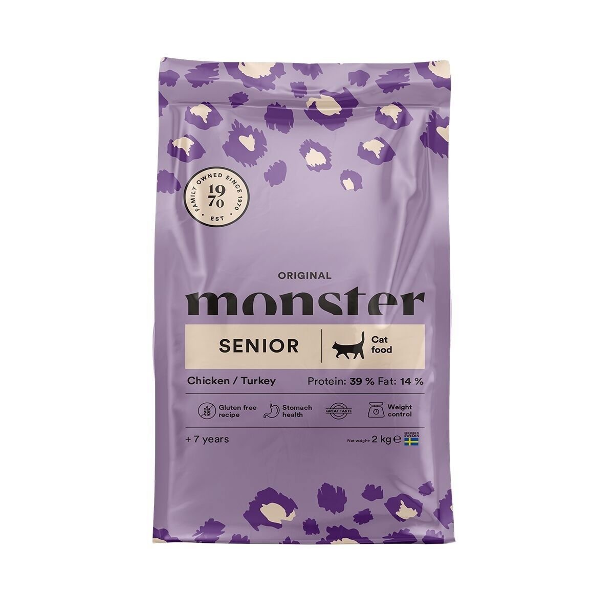 Monster Cat Original Senior kana-kalkkuna