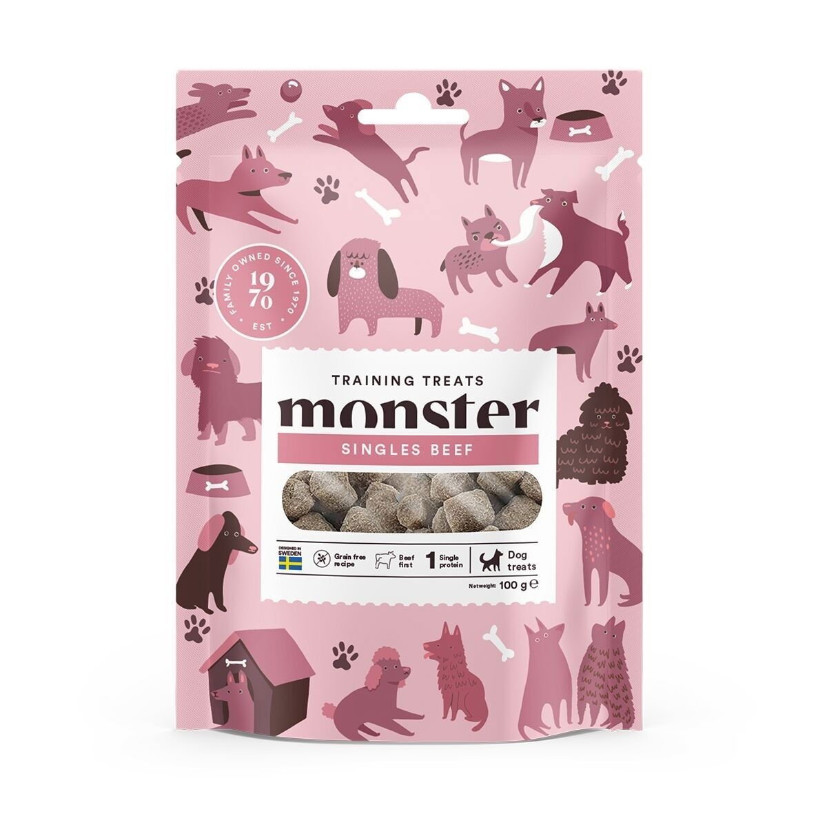 Monster Dog Training Treats nauta 100g