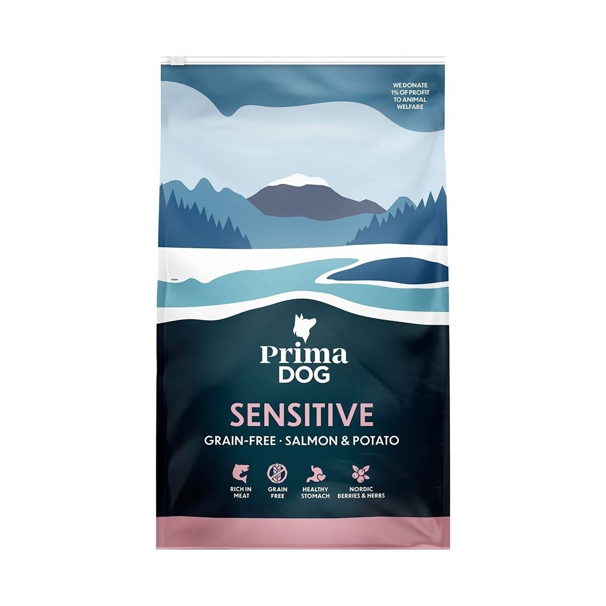 PrimaDog Grain Free Salmon & Potato 10 kg