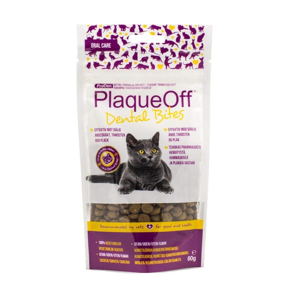 PlaqueDental Bites kissa 60g