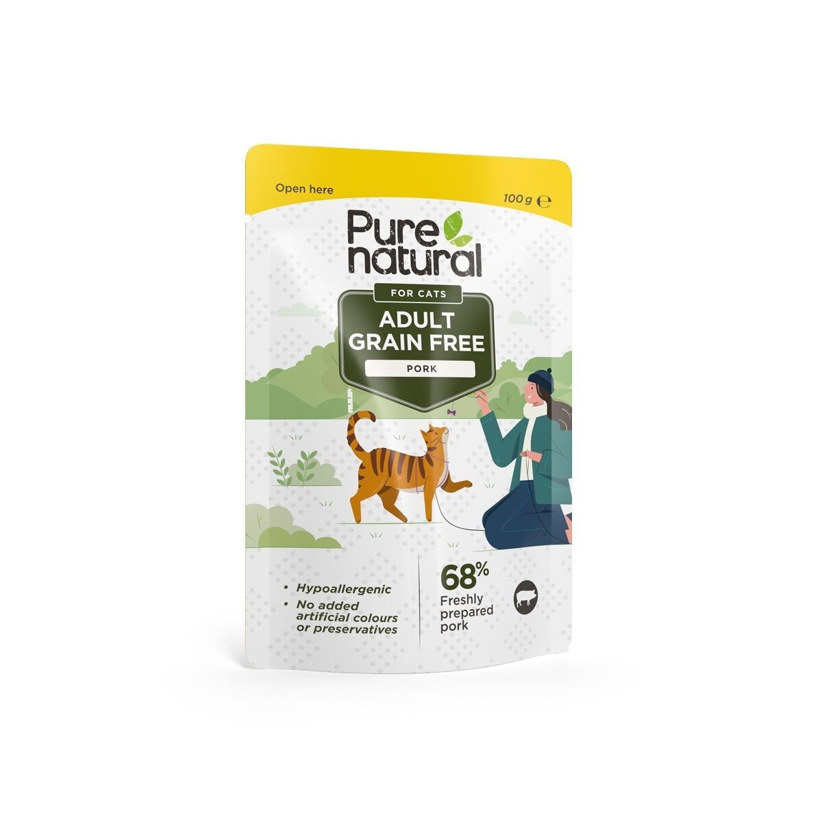 Purenatural Cat Adult possu, 100 g