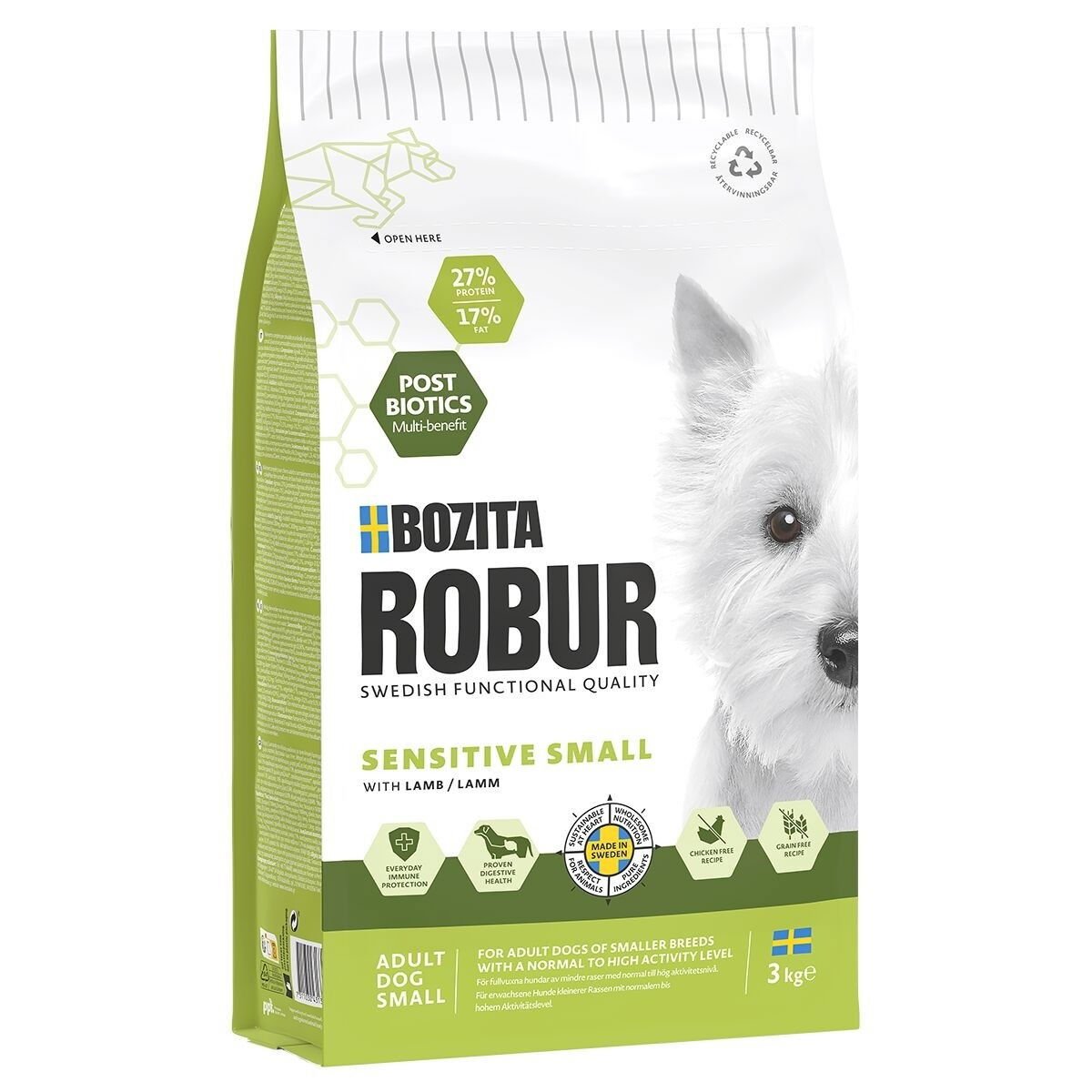 Bozita Robur Adult Small Breed Sensitive