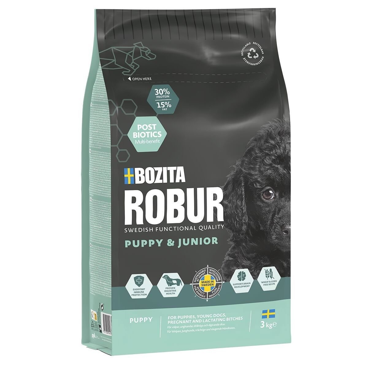 Bozita Robur Puppy & Junior
