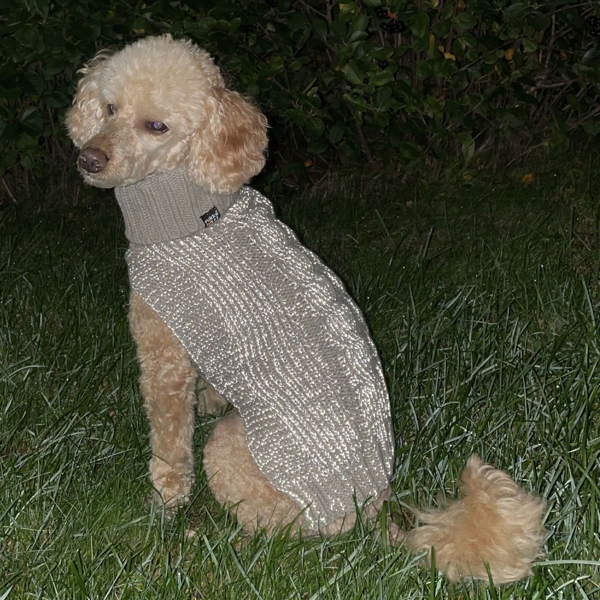 Rukka Sparky heijastava neule, beige