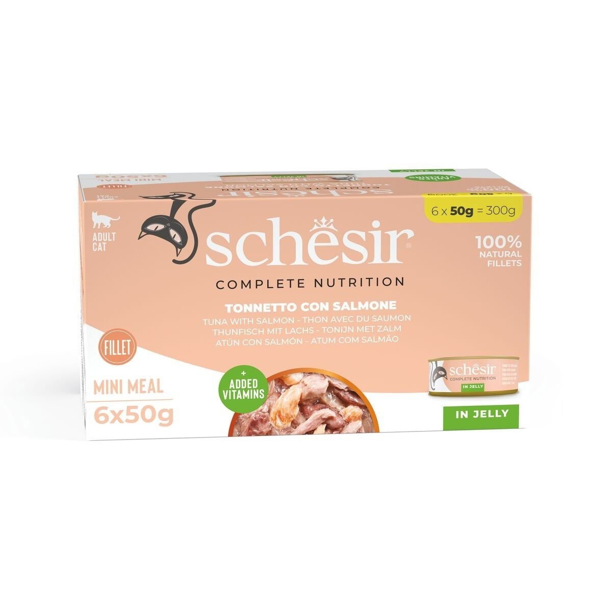 Schesir Cat Blue Deluxe 6 x 50 g