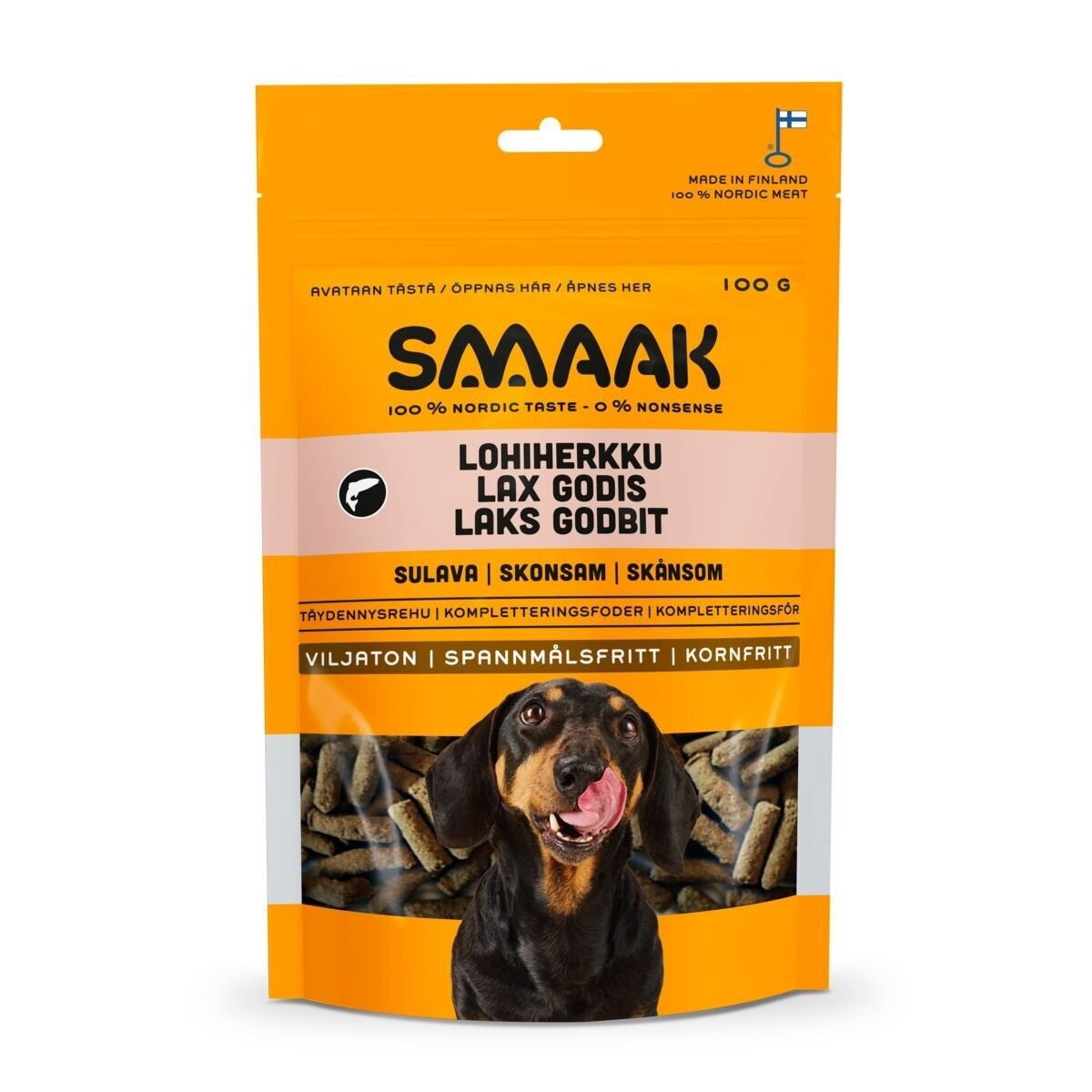 SMAAK Sulava lohiherkku koiralle 100g