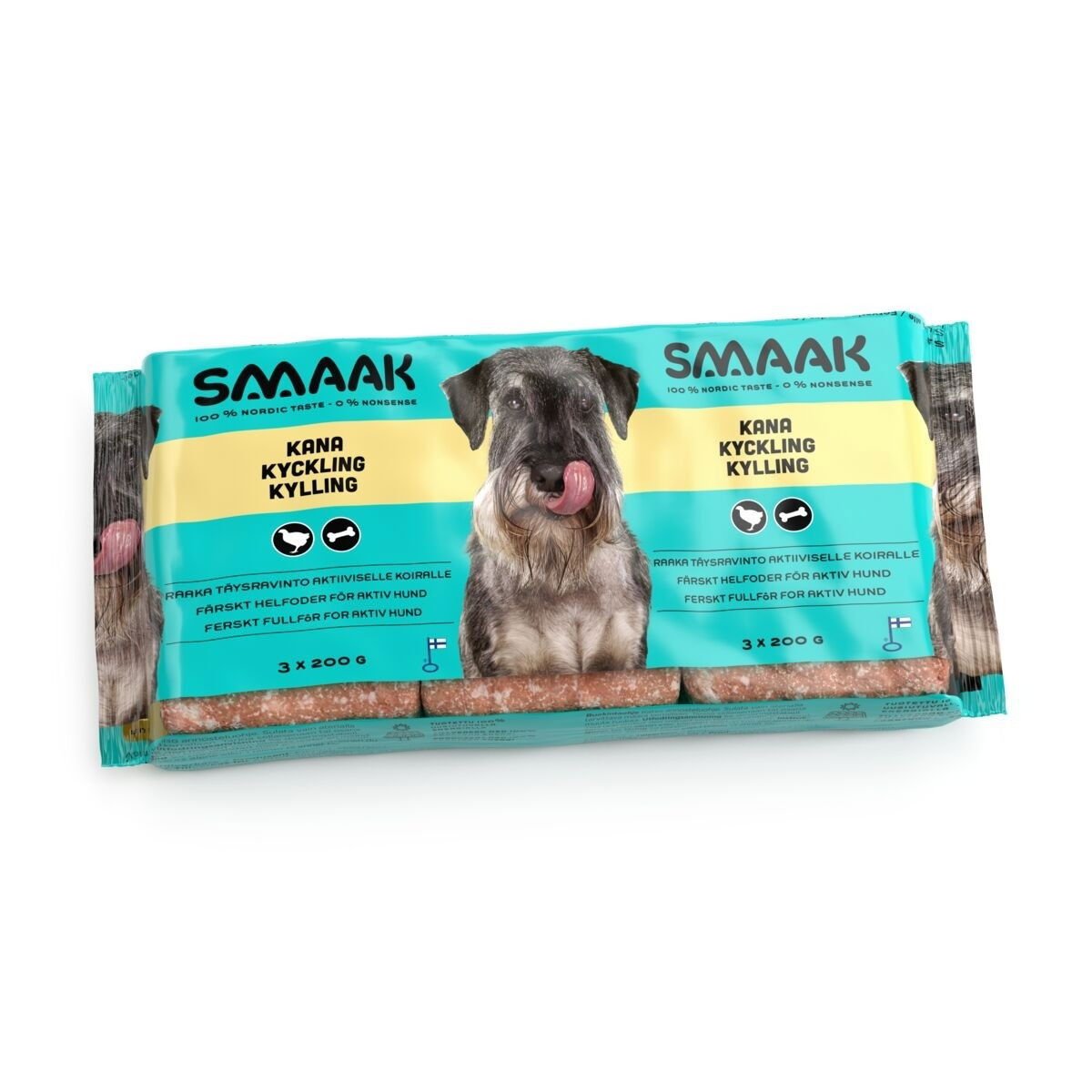 SMAAK raaka täysravinto kana
