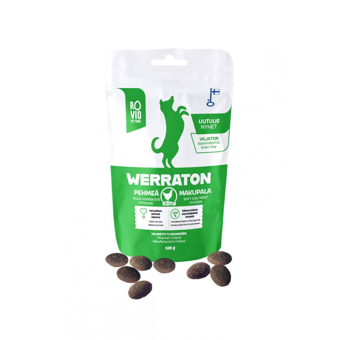 Werraton pehmeä herkku, kana 100 g