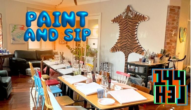 Paint & Sip maalausworkshop | jopa -25 % | Helsinki, Kallio - maalausworkshop