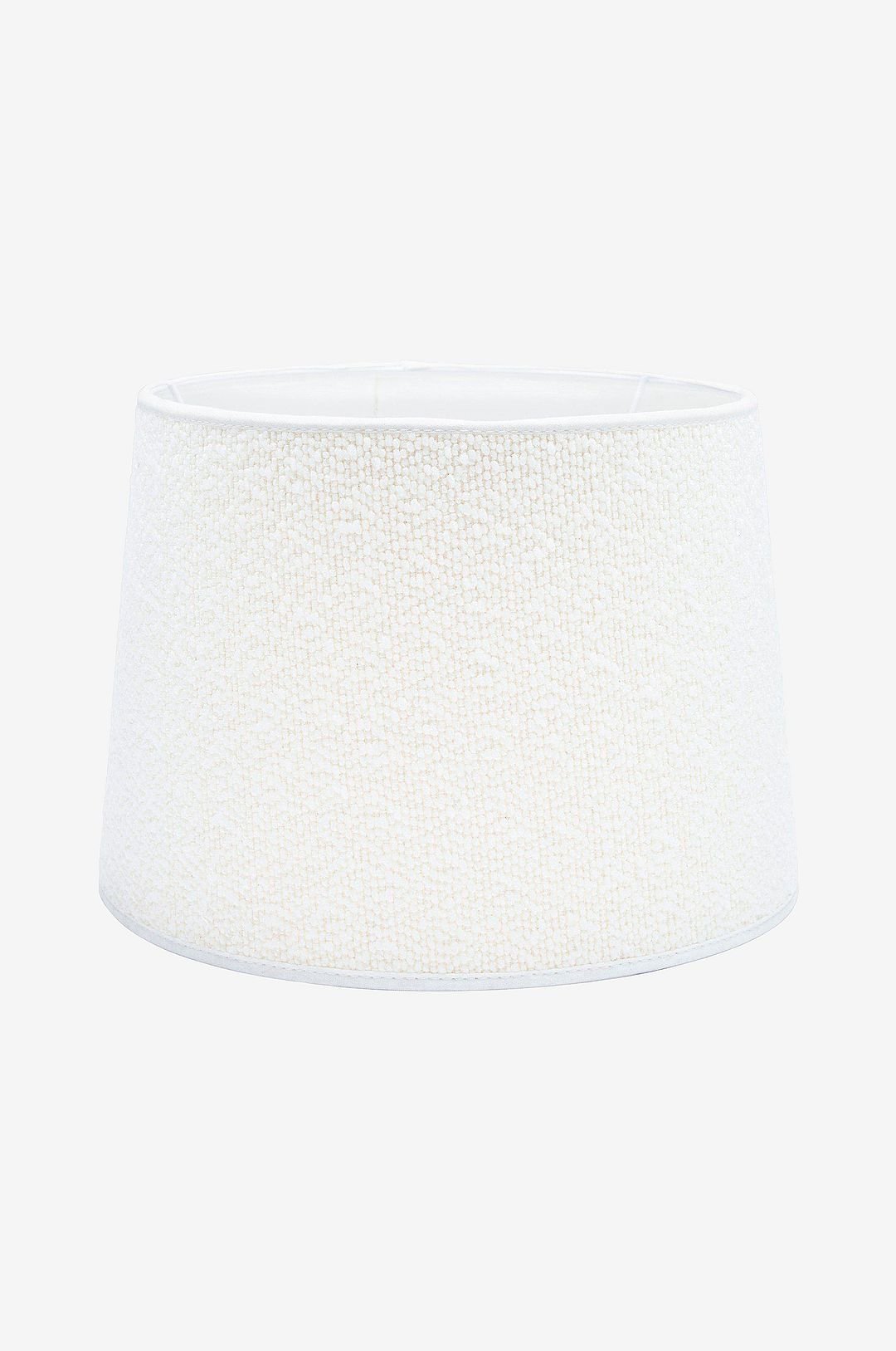 Lampunvarjostin Sofia Boouclette Blanc 20 cm.