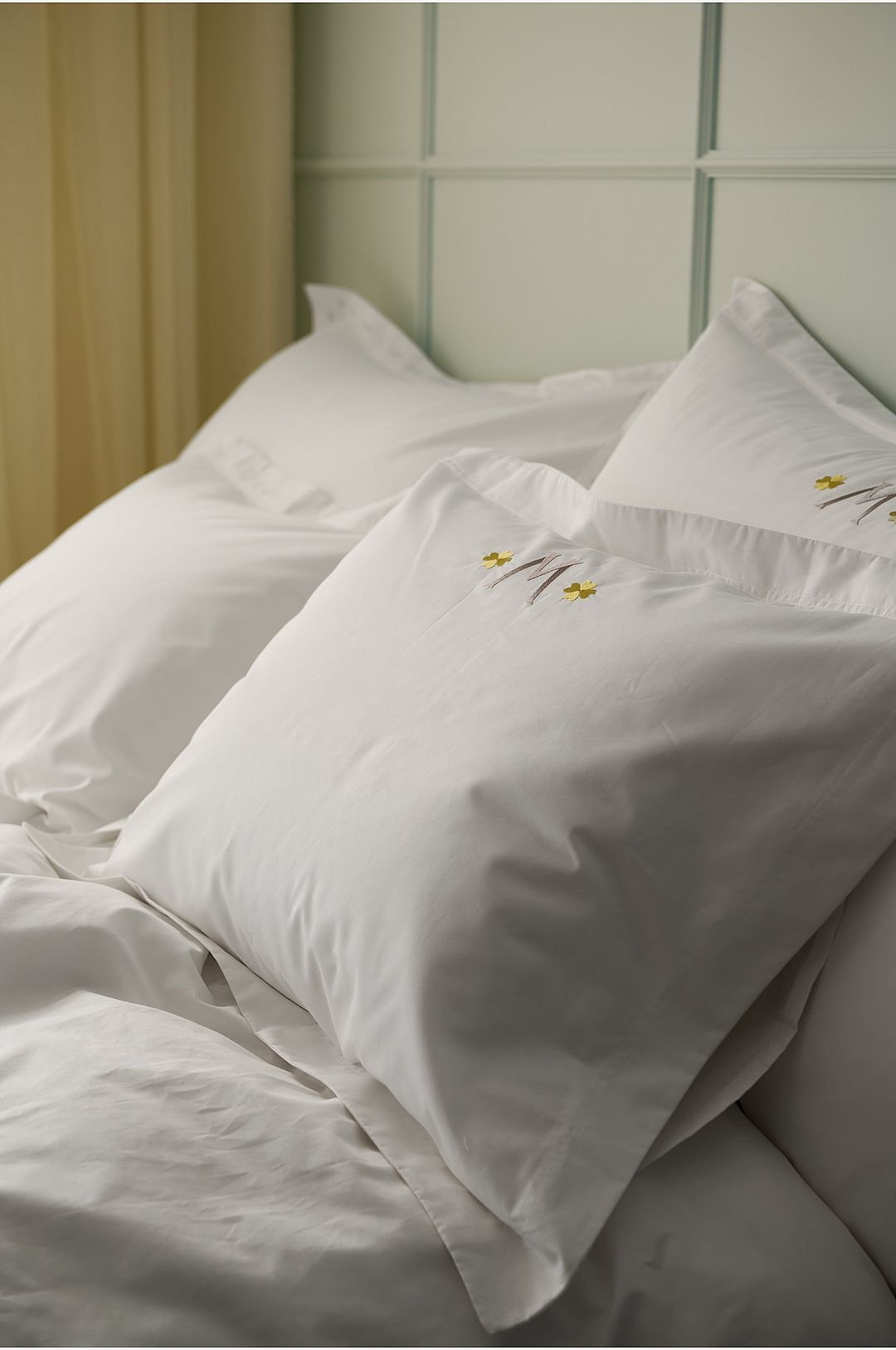 Tyynynpäällinen Careful Monogram puuvilla percale