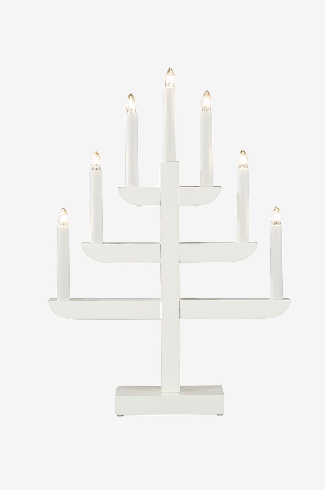 Konstsmide Kynttilänjalka 7 lamppua 46cm
