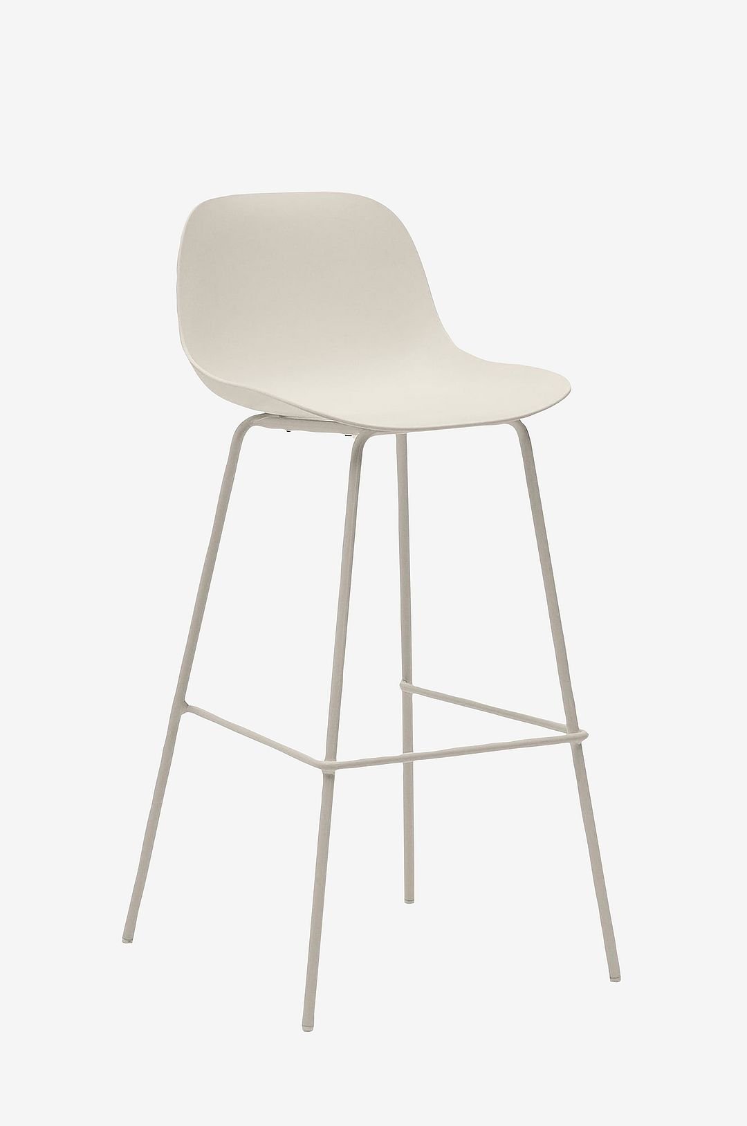 Kave Home Altea jakkara teräsjaloilla 75 cm