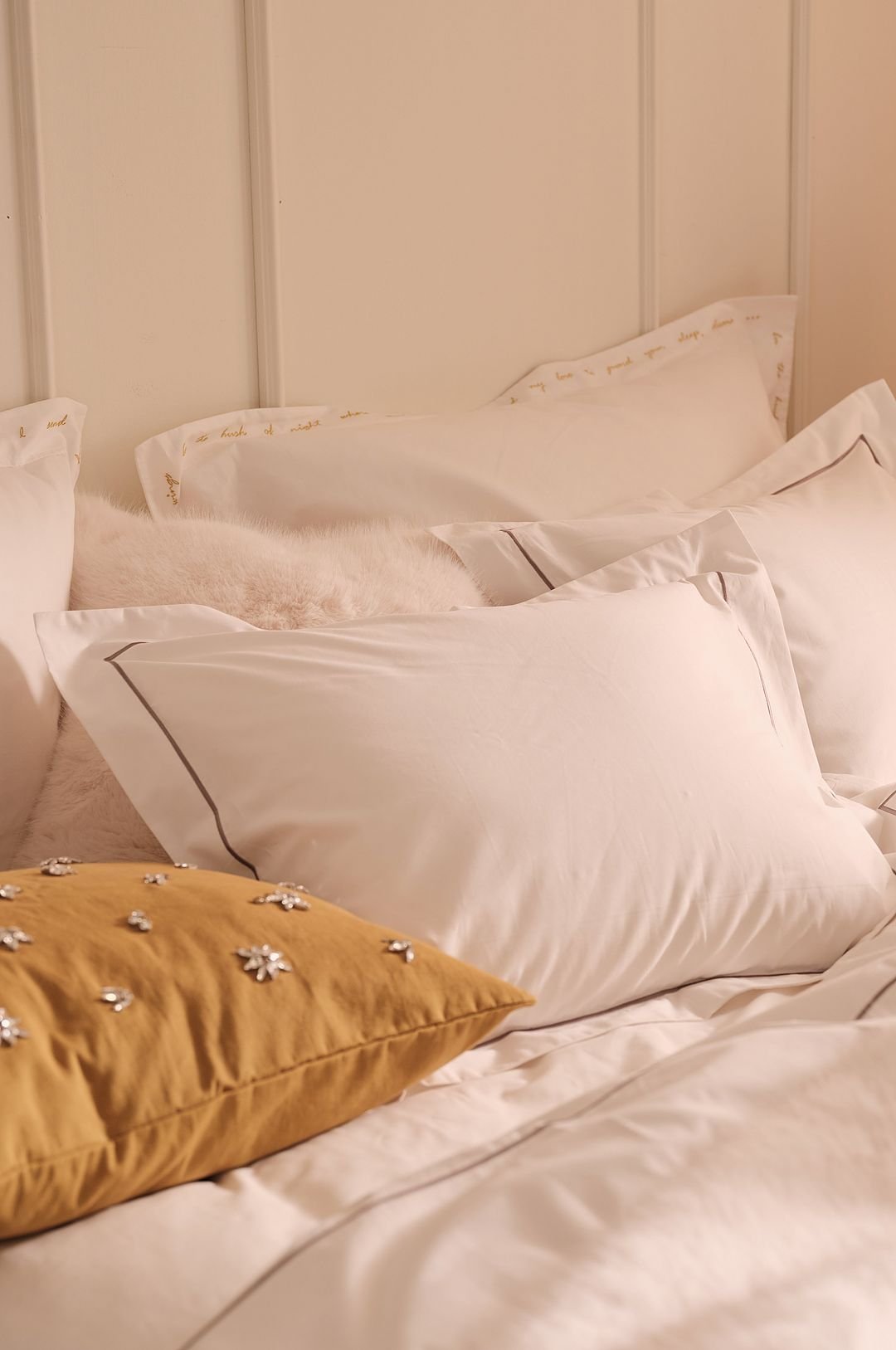 Tyynynpäällinen Careful Line puuvilla percale