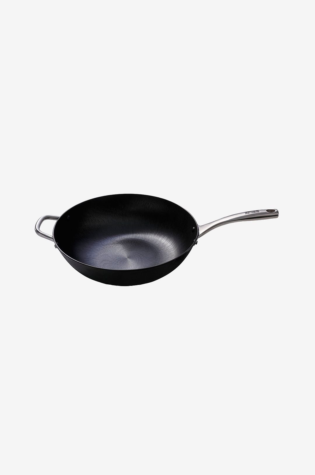 Wokkipannu valurautaa, 34 cm