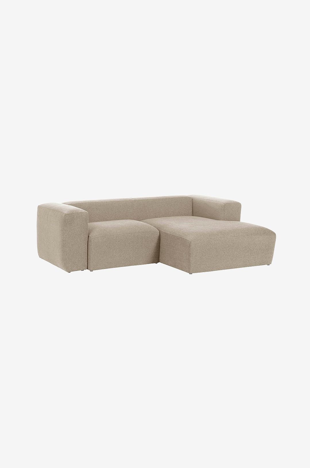 Kave Home Soffa Blok 42-sits i chenille divan höger