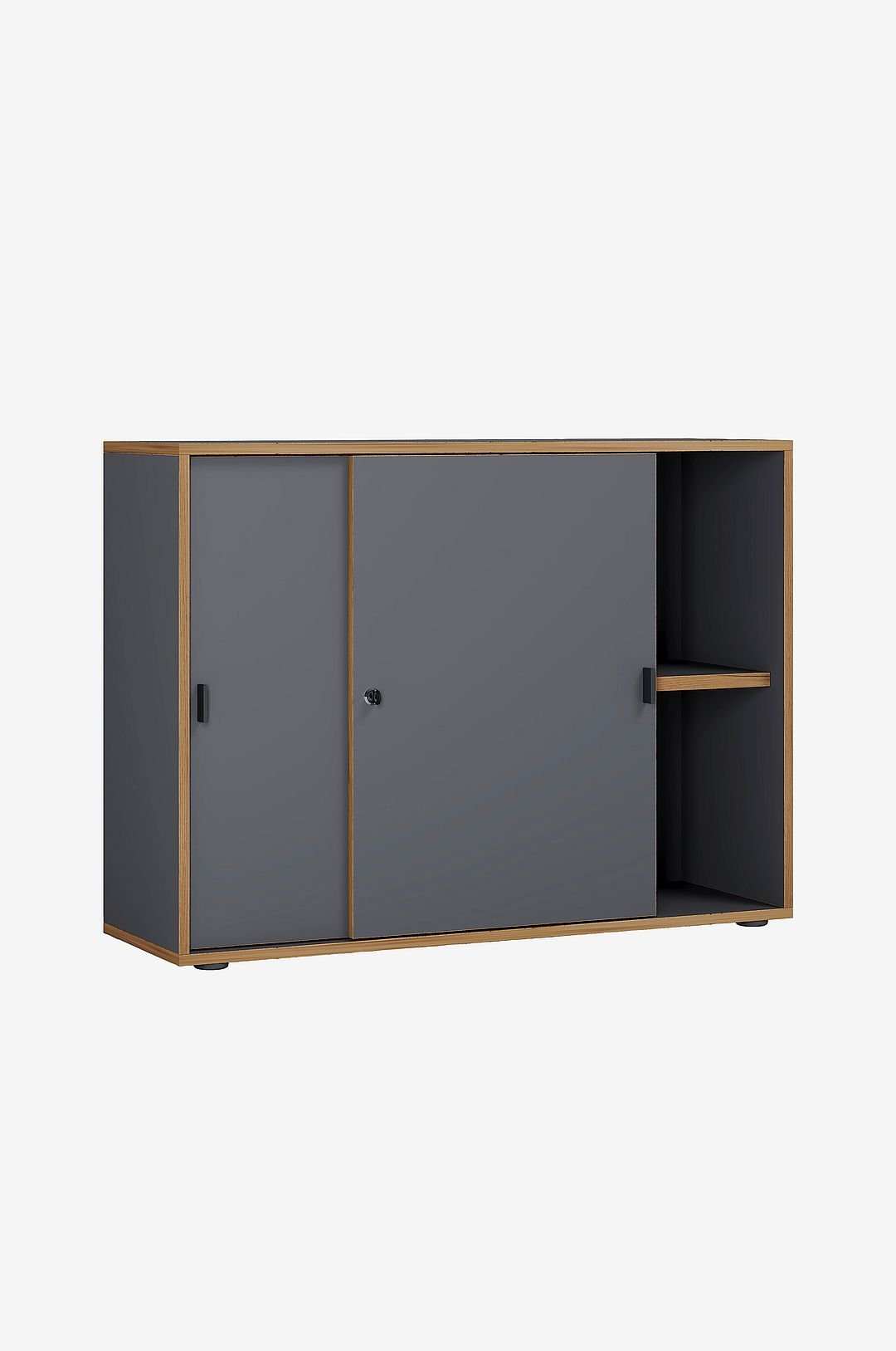 Liukukaappi, jossa on 2 lokeroa Salia B100