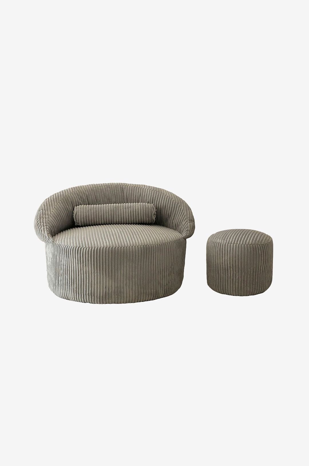 Nojatuoli & pouffe setti PufiNoja