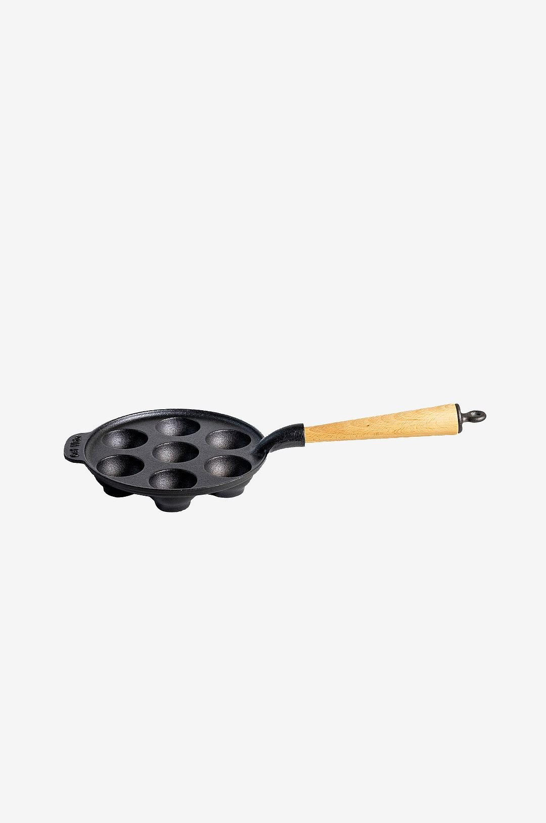 Munkkipannu, jossa pyökkikahva, halkaisija 22 cm