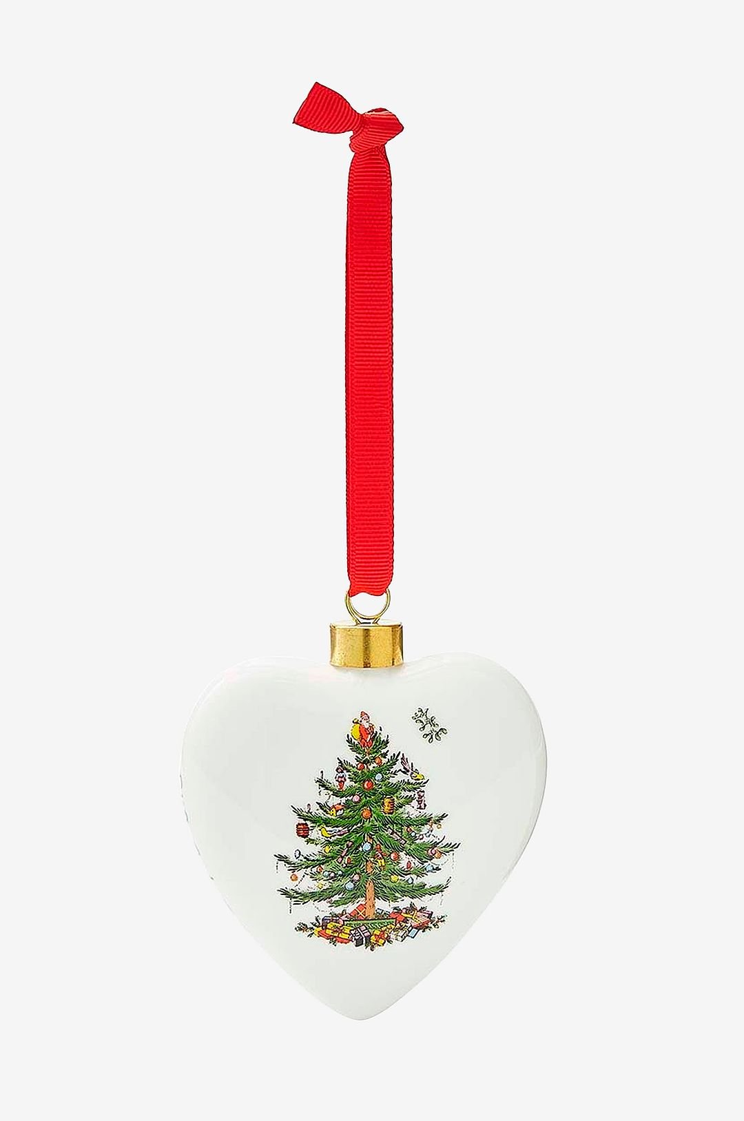 Ornament Christmas Tree Puffed Heart