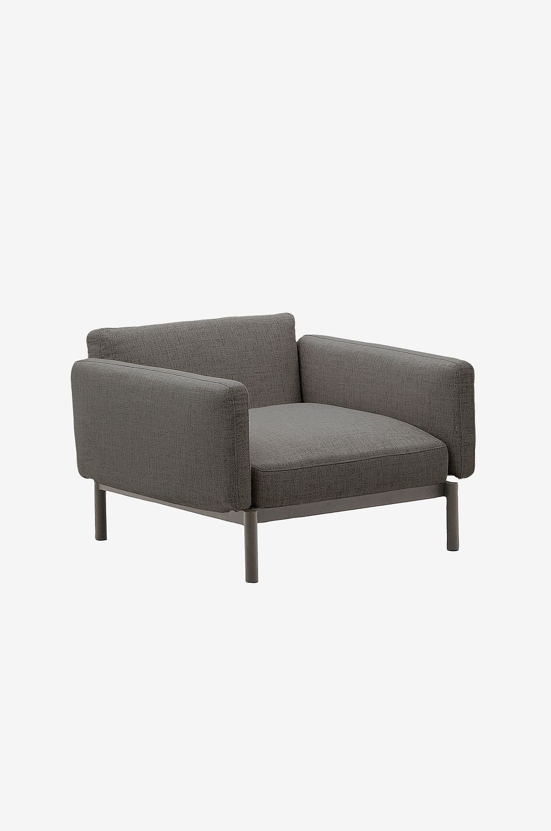 Kave Home 3-sohva ulkona - sorells