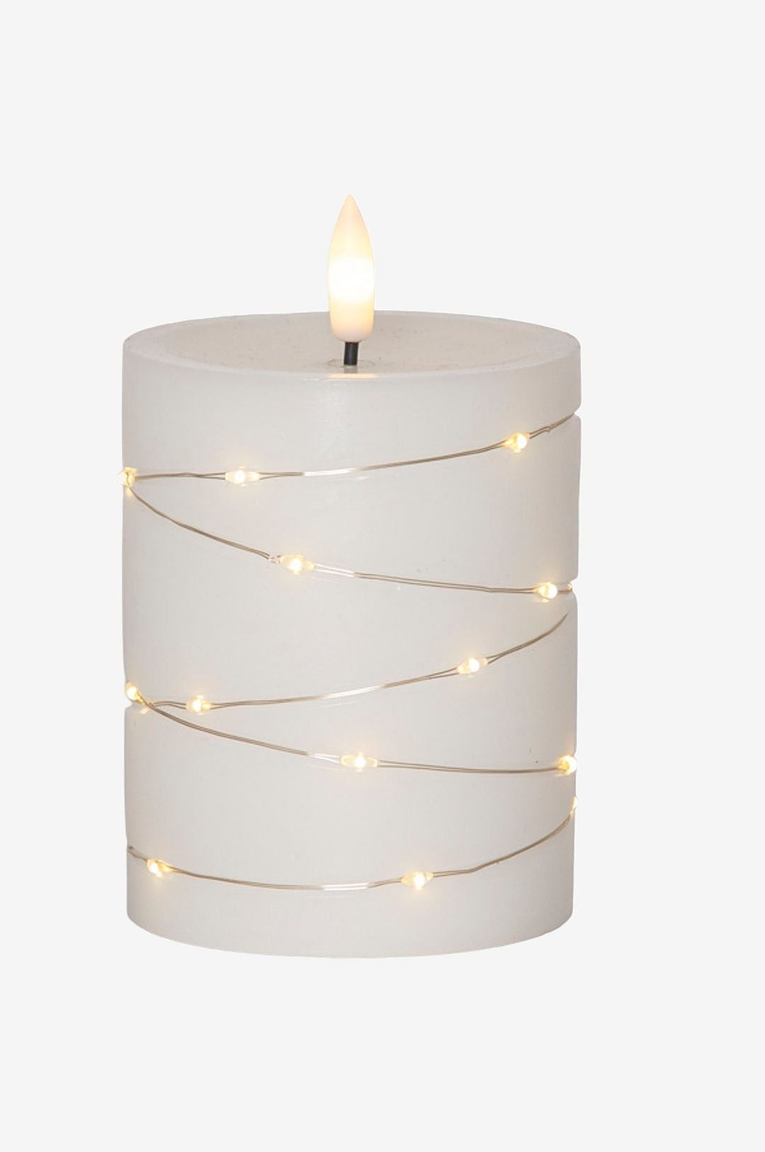 Star Trading LED-pylväs kynttilä Flamme Dew 12,5cm